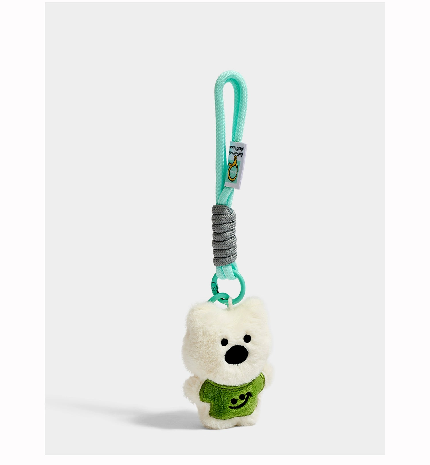 Charming Kevinminler Smiling Dog Plush Keychain, Bag Charm, Car Pendant Gift