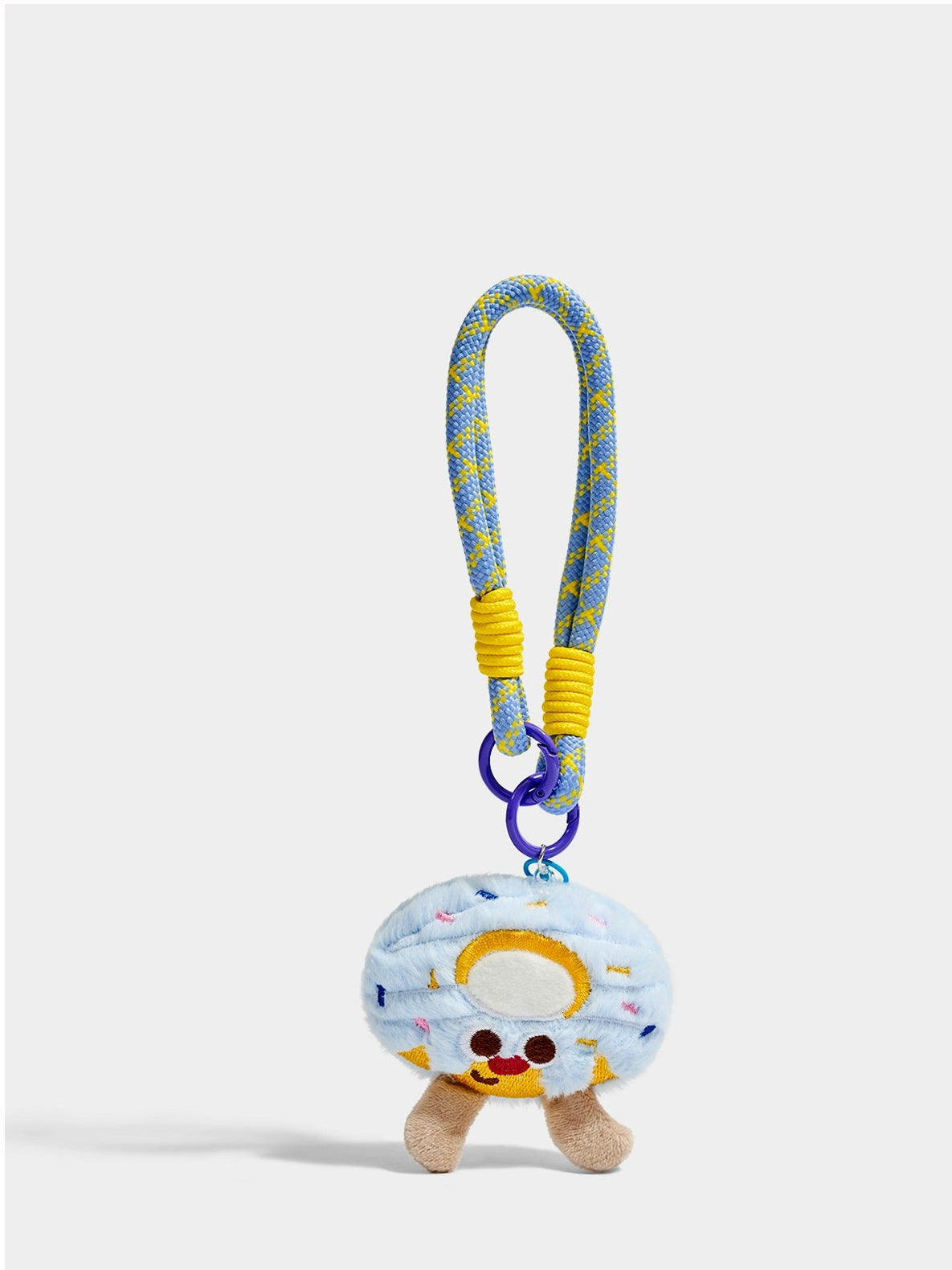 Charming Plush Donut Keychain Pendant Doll – Soft Birthday Gift Accessory
