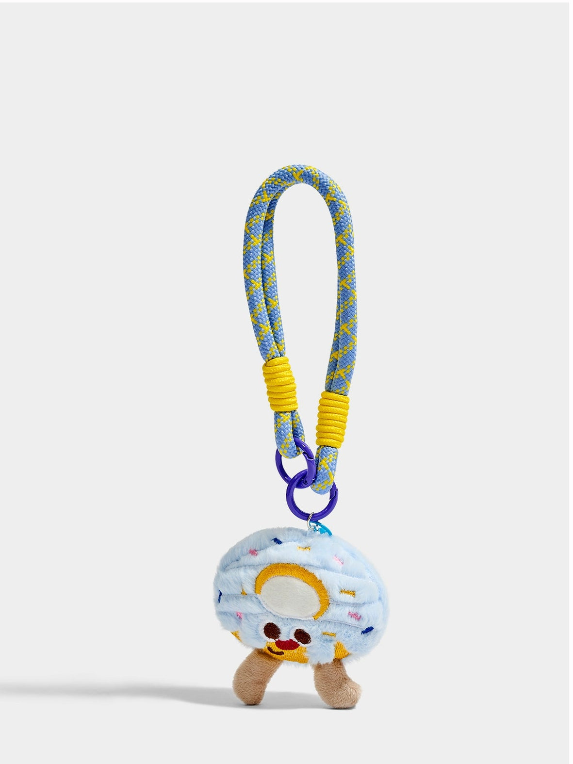 Charming Plush Donut Keychain Pendant Doll – Soft Birthday Gift Accessory