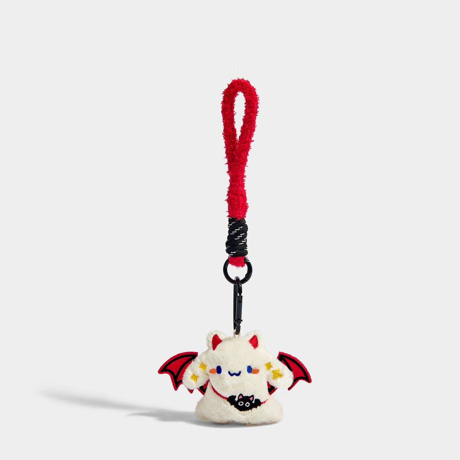 Cute Devil Bat Keychain Bag Pendant Car Ornament, Creative Christmas Birthday Gift