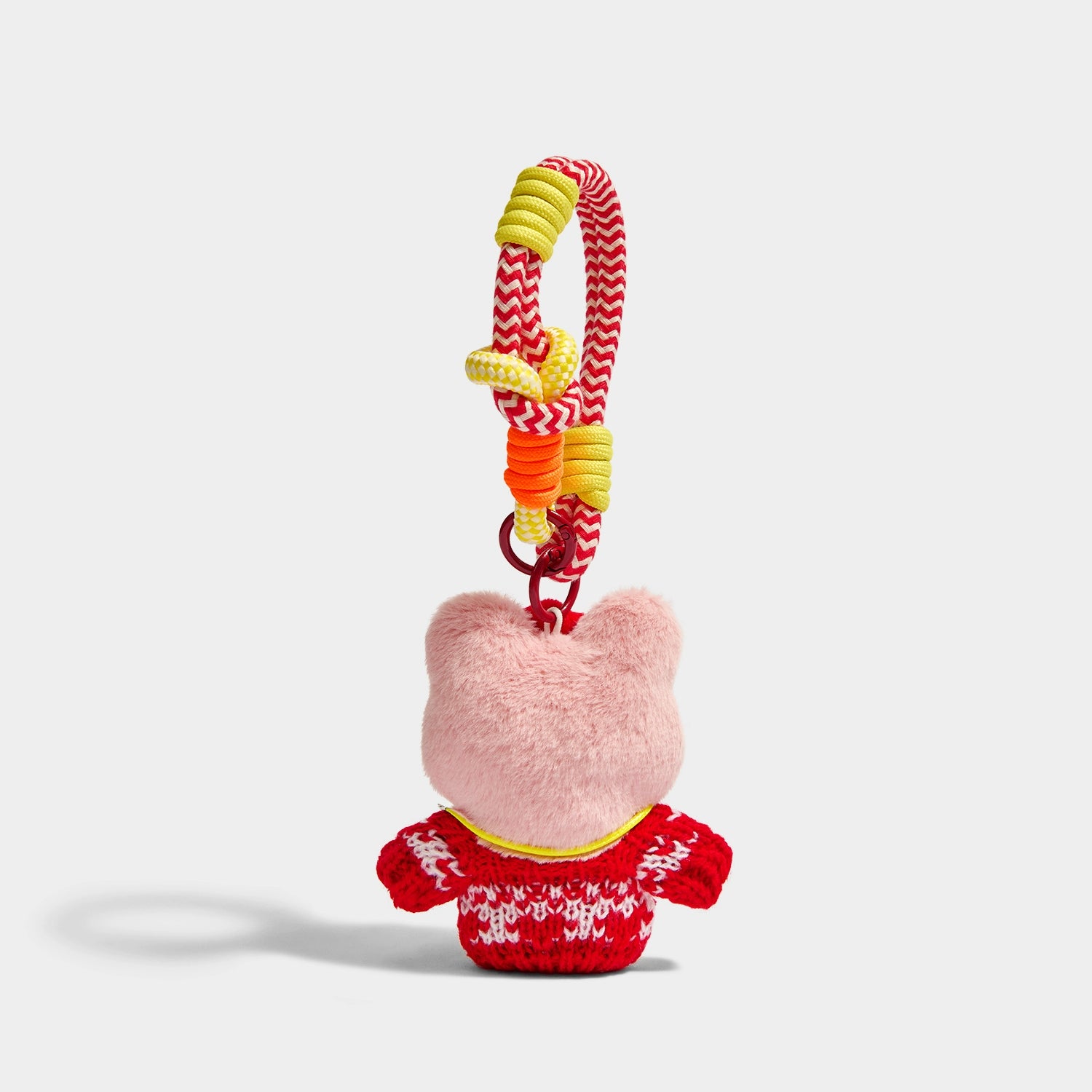 Charming Kevinminler Red Sweater Pig Plush Keychain Pendant Doll Christmas Gift