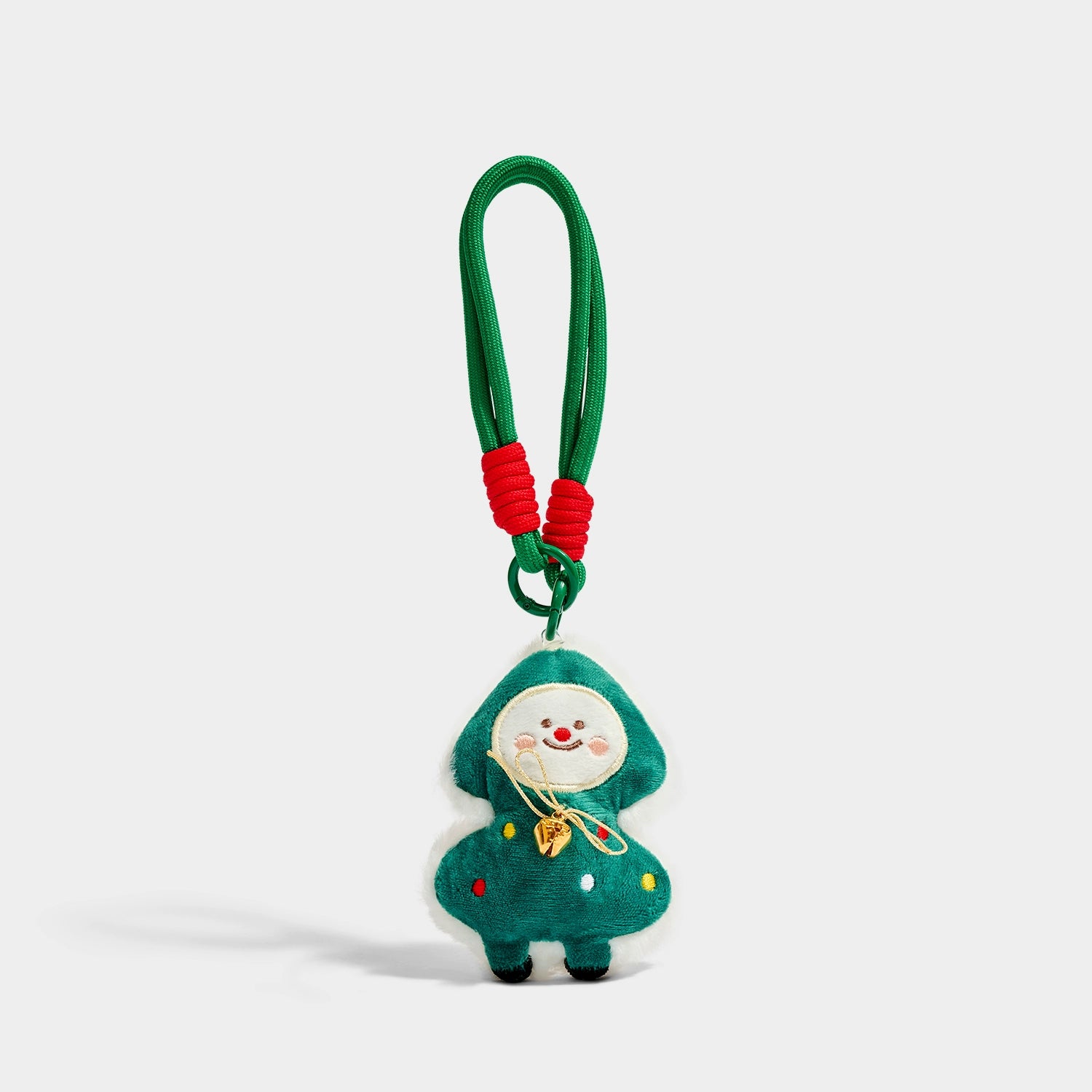 Cute Kevinminler Christmas Plush Snowman Santa Keychain Bag Charm Gift