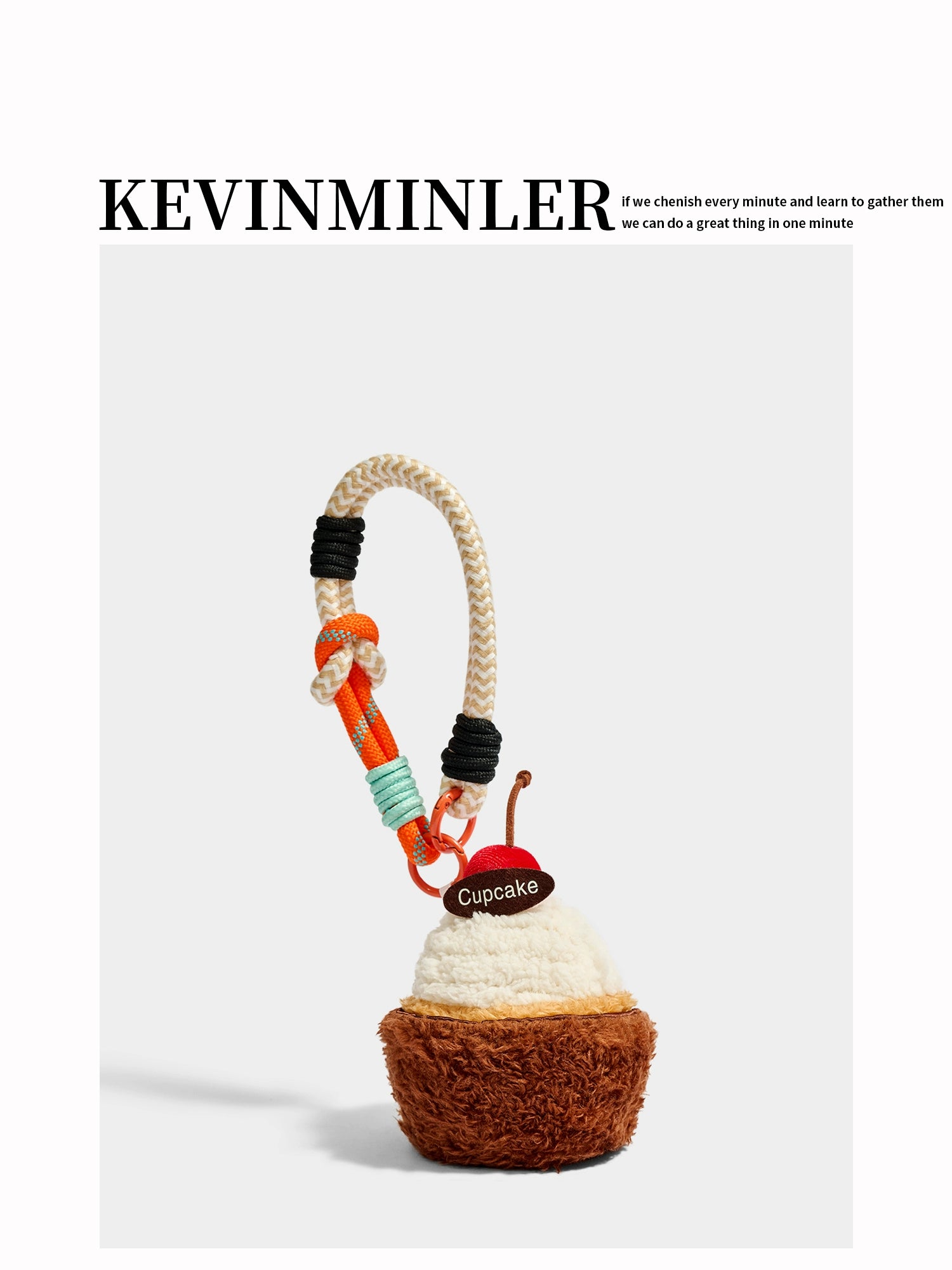 Charming Matcha Cupcake Keychain Pendant Bag Charm Tea Lover Gift Accessory