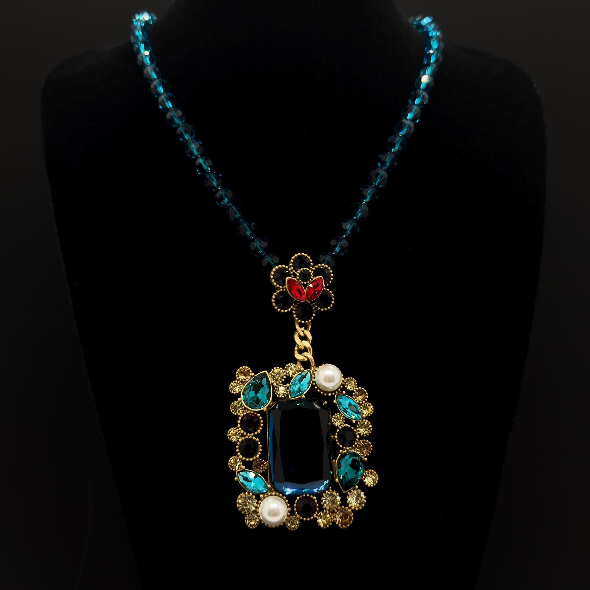 GIFTEEO Art Deco "Améthyste II" | Victorian Romanticism Ornate Gold Necklace - Handcrafted Luxury Jewelry