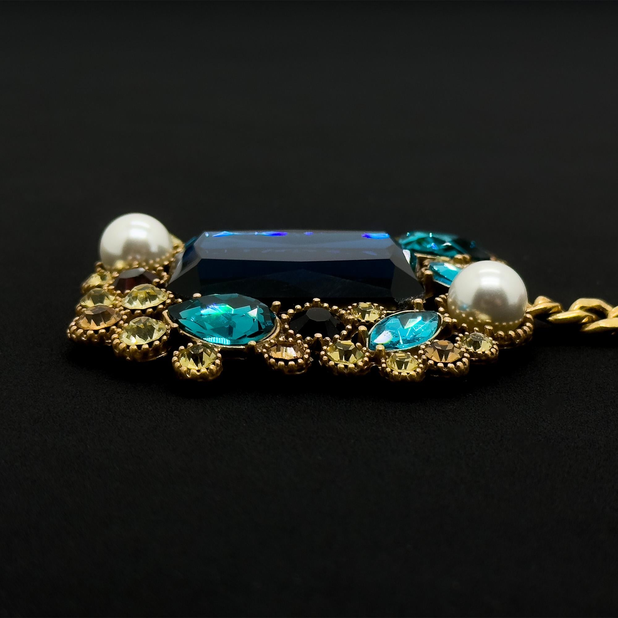 GIFTEEO Art Deco "Améthyste II" | Victorian Romanticism Ornate Gold Necklace - Handcrafted Luxury Jewelry