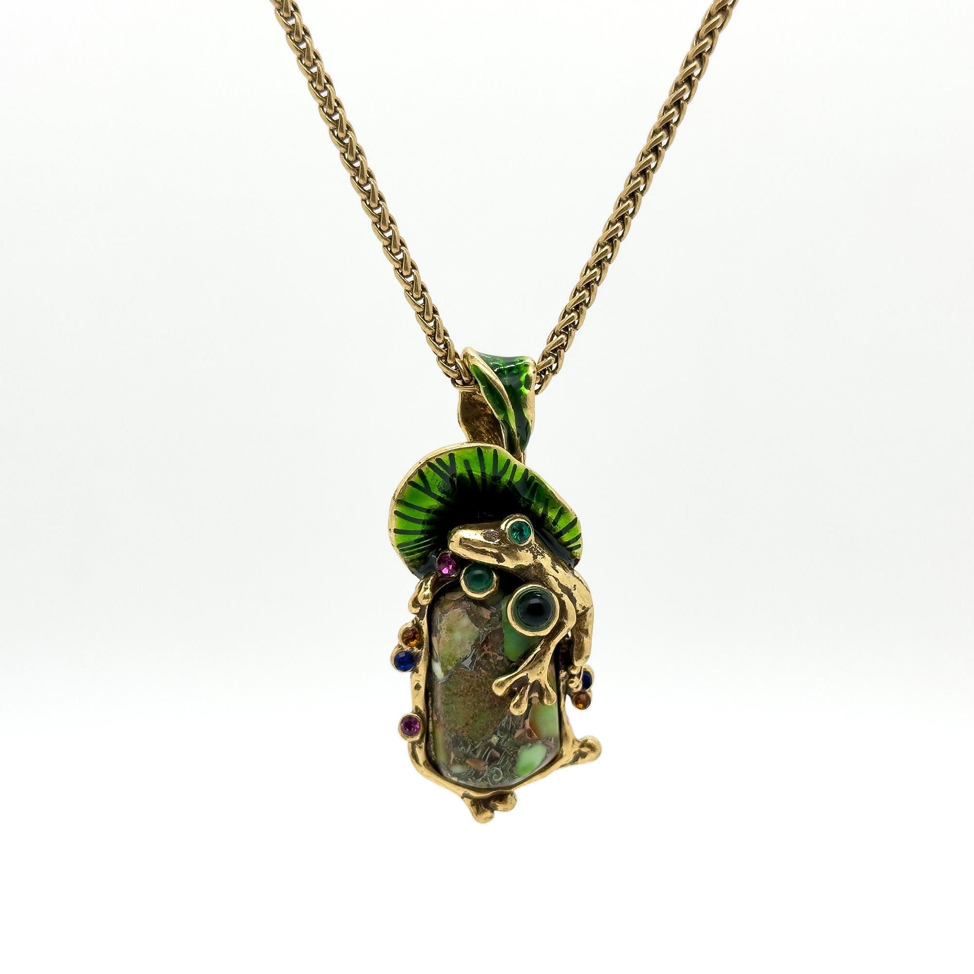 GIFTEEO Art Deco "Beauté II" | Art Deco Geometric Symmetry Gilded Necklace - Handcrafted Luxury Jewelry