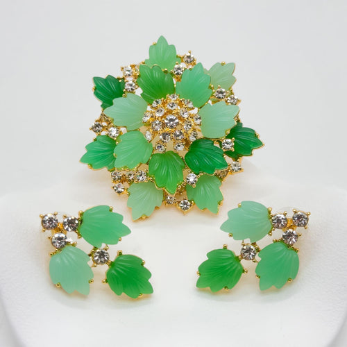 GIFTEEO Art Deco "Bohème II" | Art Deco Geometric Symmetry Crystal Brooch - Handcrafted Luxury Jewelry
