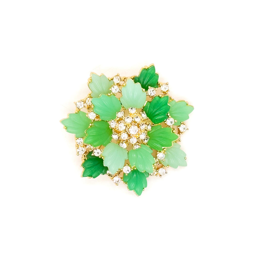 GIFTEEO Art Deco "Bohème II" | Art Deco Geometric Symmetry Crystal Brooch - Handcrafted Luxury Jewelry