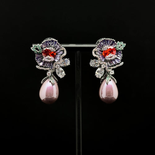 GIFTEEO Art Deco "Charme" | Baroque/Renaissance Irregular Pearls Opulent Pearl Ring - Handcrafted Luxury Jewelry