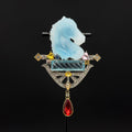 GIFTEEO Art Deco "Courage" | Art Deco Geometric Symmetry Statement Brooch - Handcrafted Luxury Jewelry