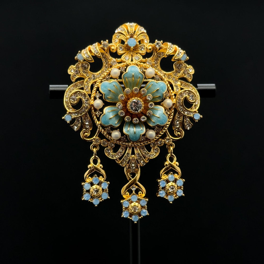 "Étoile II Brooch 1" | Art Deco Geometric Symmetry Statement Brooch