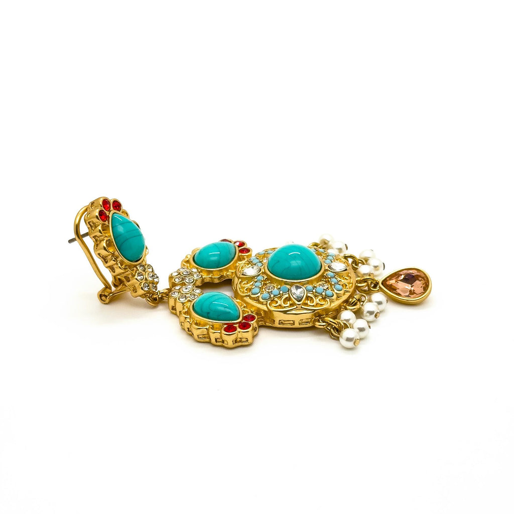 "Mythe" | Art Deco Geometric Symmetry Statement Necklace