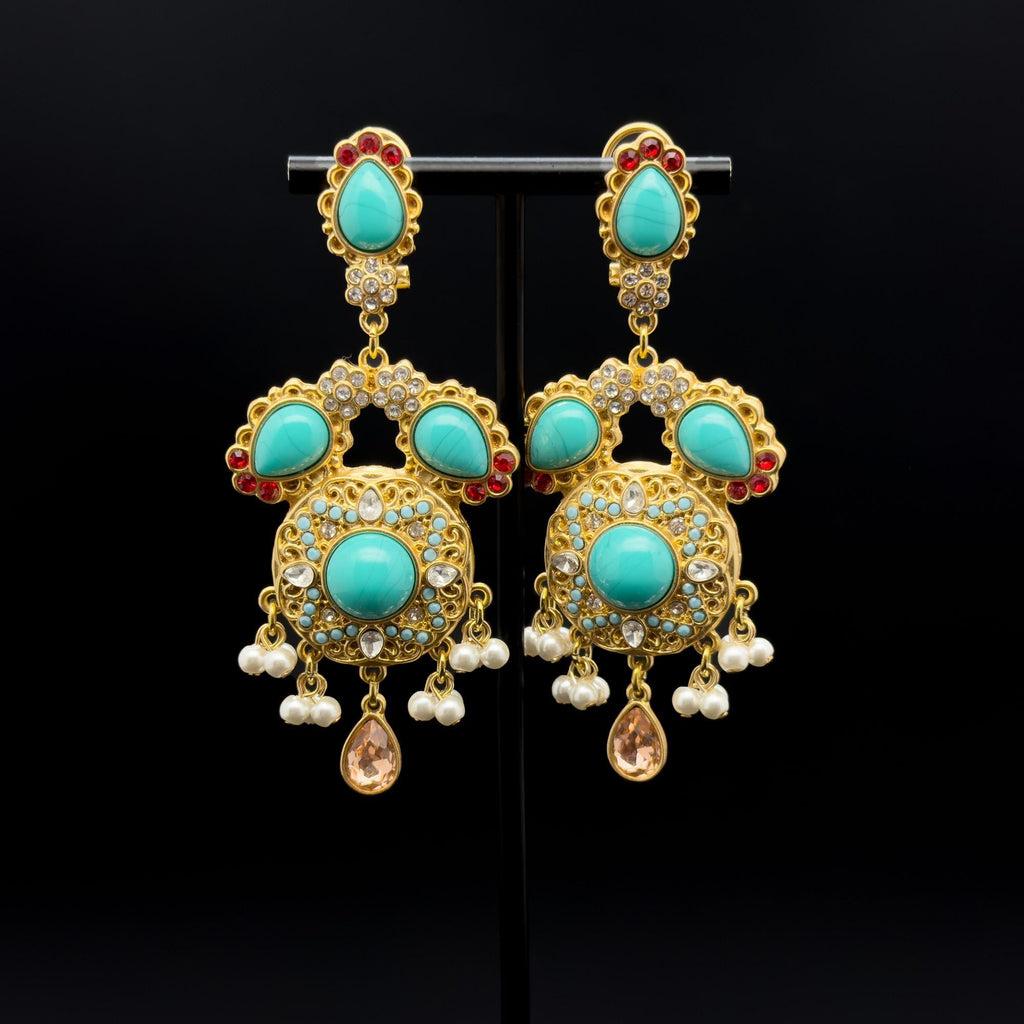 "Mythe" | Art Deco Geometric Symmetry Statement Necklace