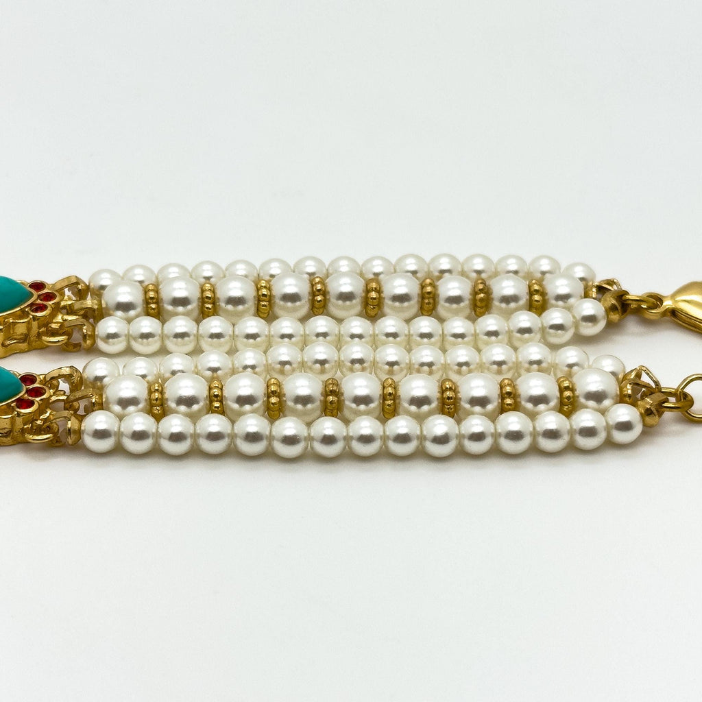 "Mythe" | Art Deco Geometric Symmetry Statement Necklace