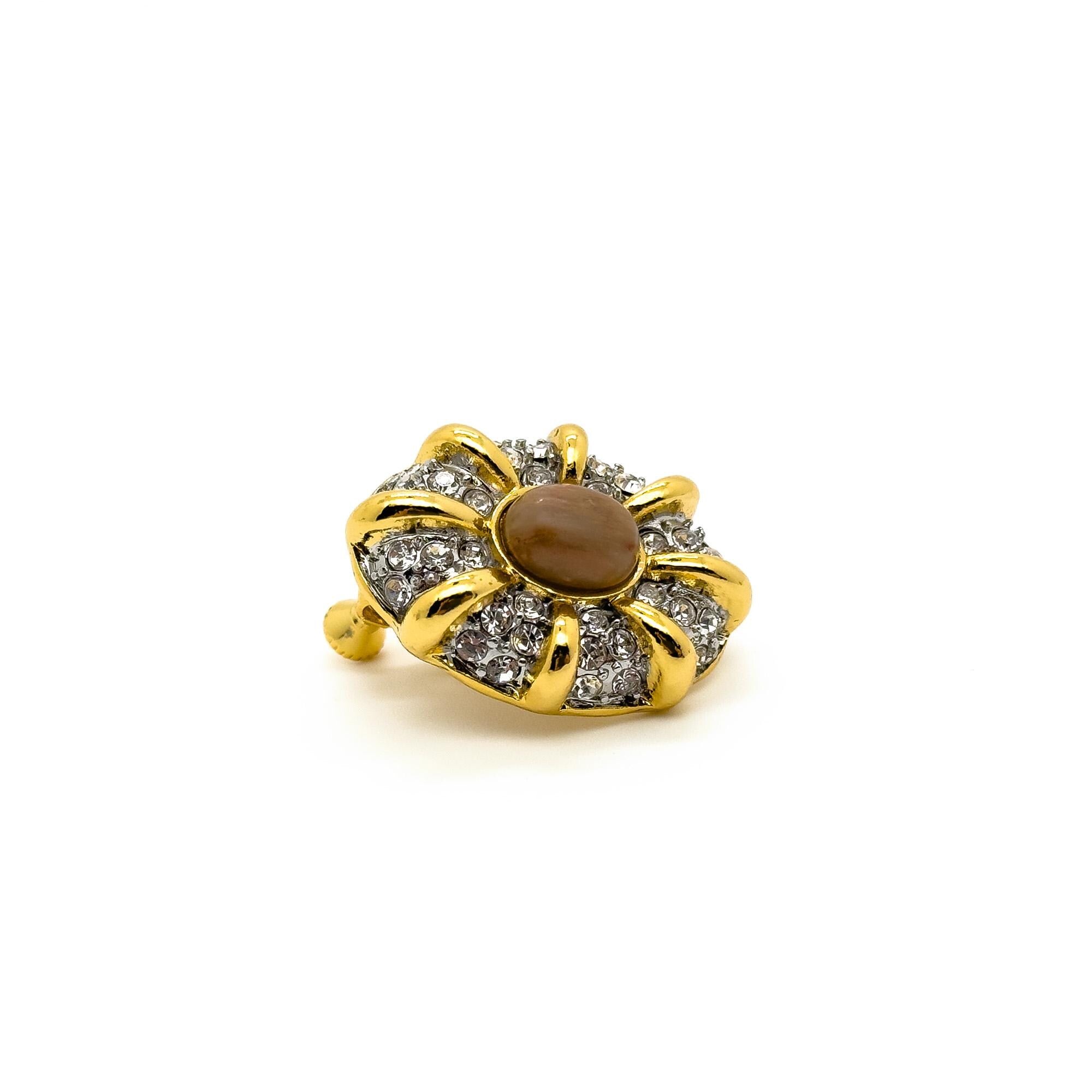 "Opéra Garnier" | Art Deco Geometric Symmetry Gemstone Ring