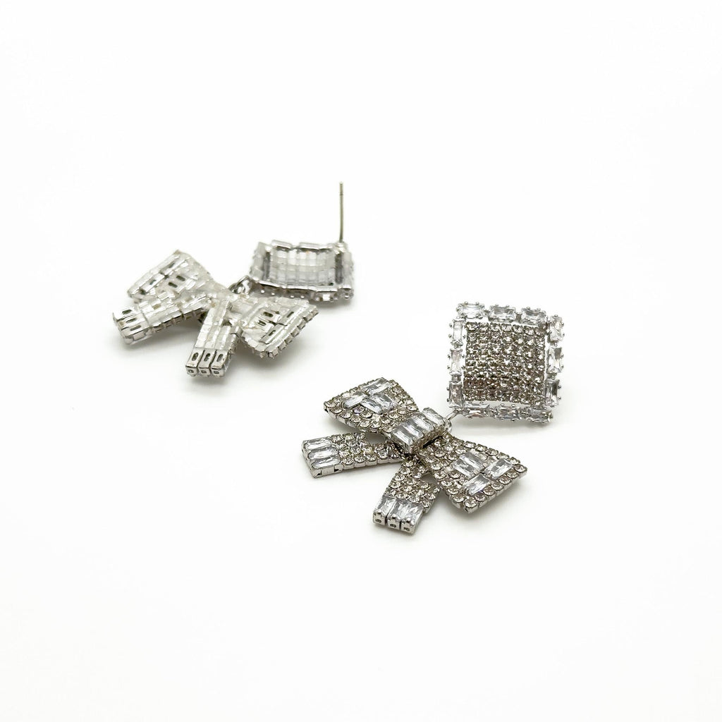 "Passion" | Art Deco Geometric Symmetry Crystal Ring
