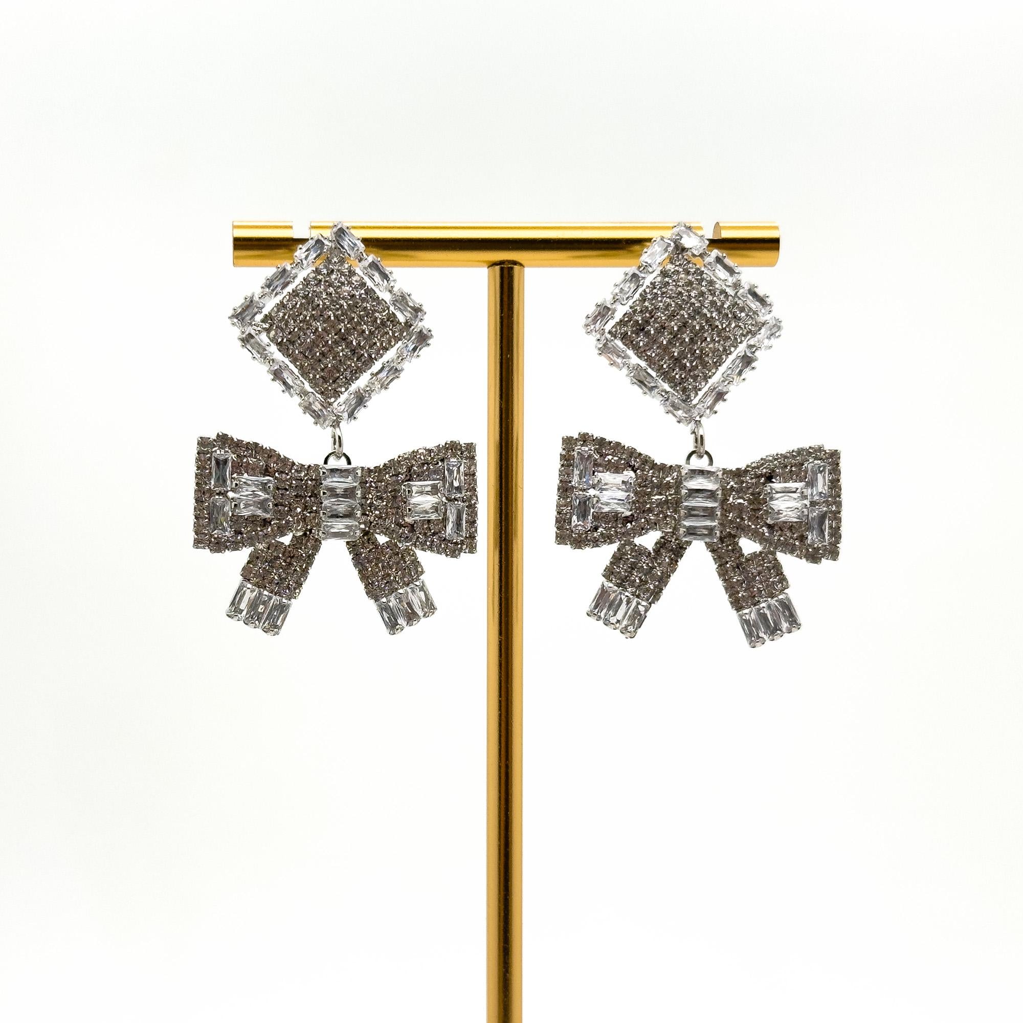 "Passion" | Art Deco Geometric Symmetry Crystal Ring