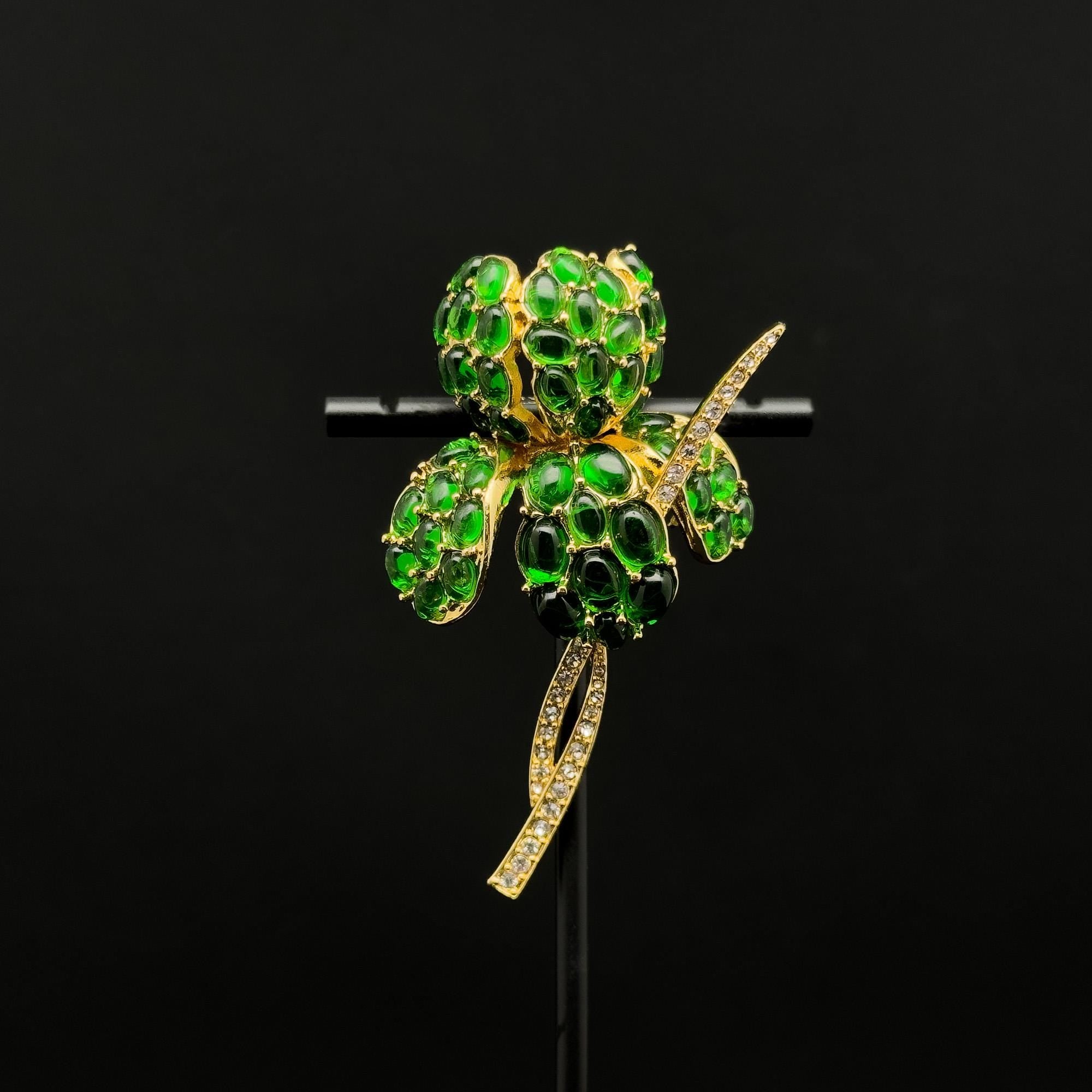 "Silver Veil Brooch 2" | Art Deco Geometric Symmetry Statement Brooch