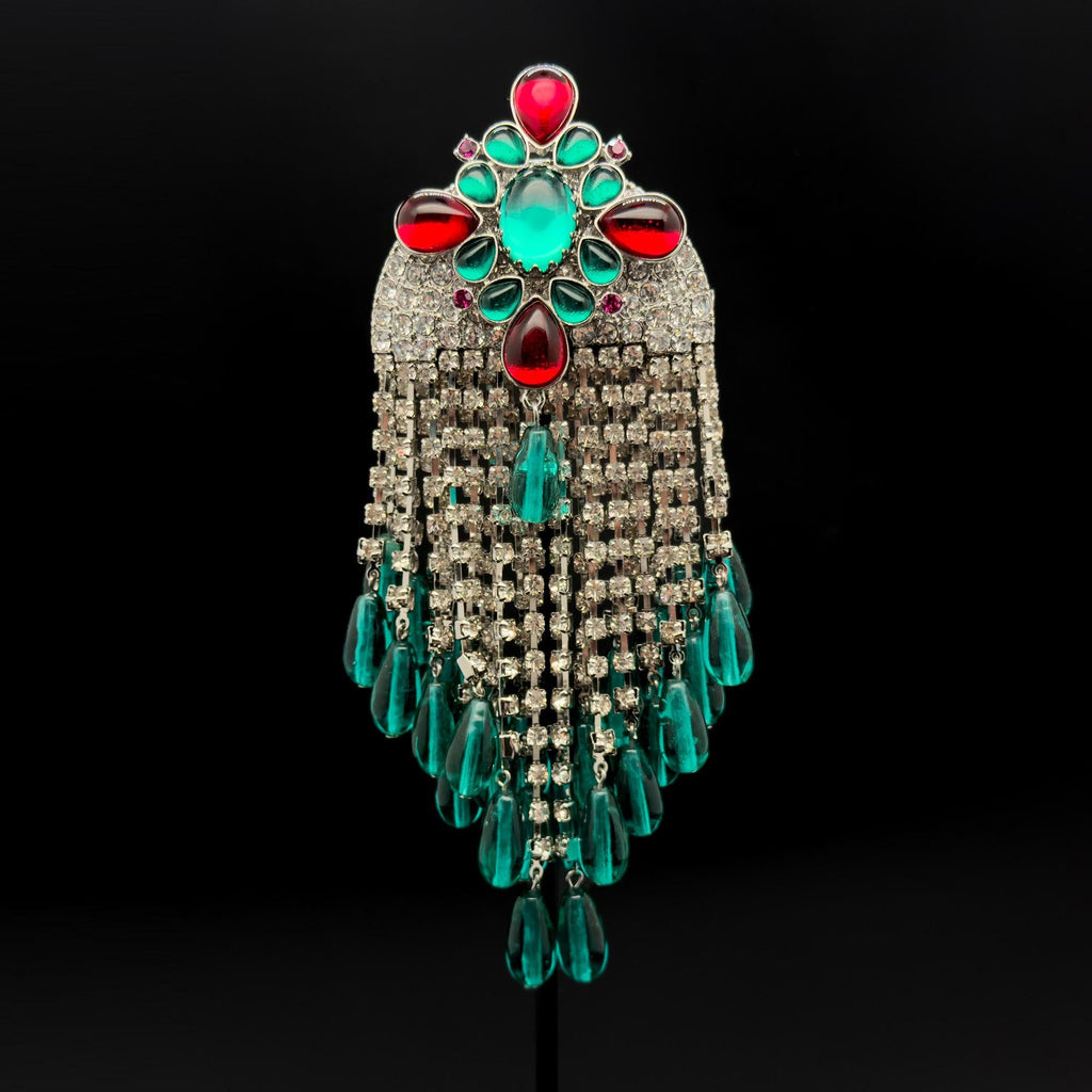 "Étoile II Brooch 1" | Art Deco Geometric Symmetry Statement Brooch