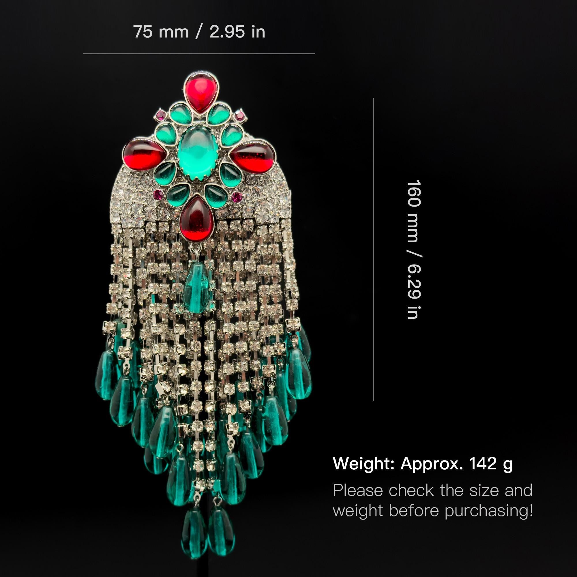 "Étoile II Brooch 1" | Art Deco Geometric Symmetry Statement Brooch