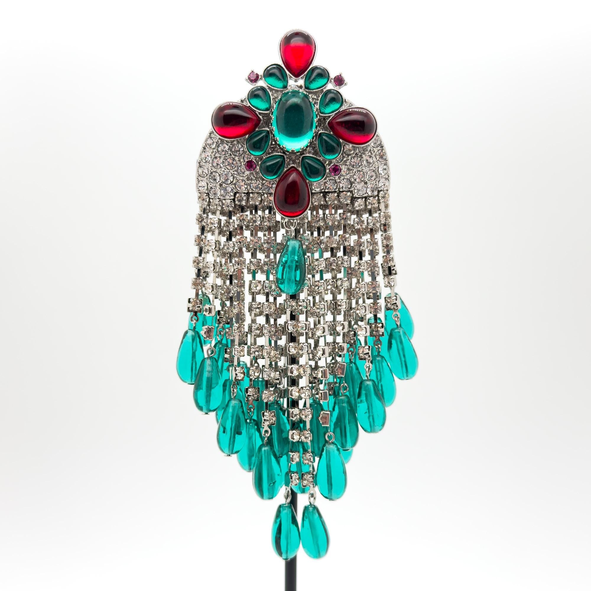 "Étoile II Brooch 1" | Art Deco Geometric Symmetry Statement Brooch